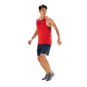Under Armour HeatGear CoolSwitch Running Tank Top - Rocket Red - Size 2XL